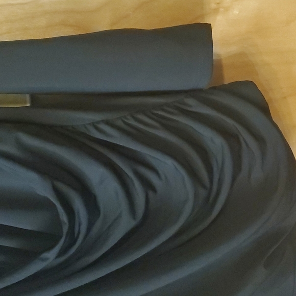 Just My Size, black, jersey knit surplice wrap blouse size 2x - Picture 4 of 6